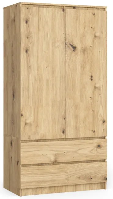 Skriňa S 90 cm 2D 2SZ CLP artisan