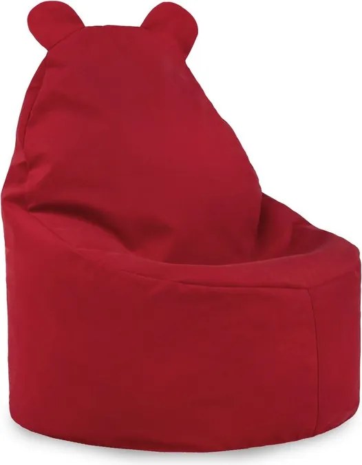 Detské kreslo Sako TEDDY – mäkké plyšové kreslo pre najmenších Farba: Tm. sivý