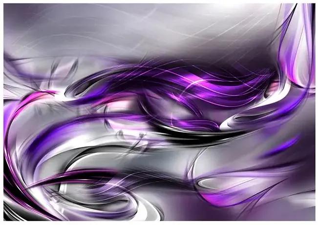 Fototapeta - Purple Swirls Veľkosť: 147x105, Verzia: Samolepiaca
