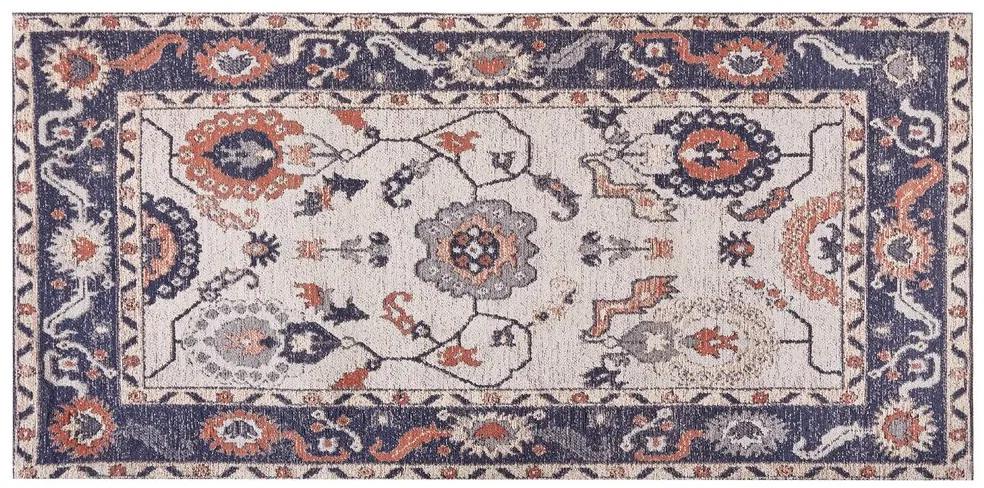 Bavlnený koberec 80 x 150 cm viacfarebný KABTA Beliani