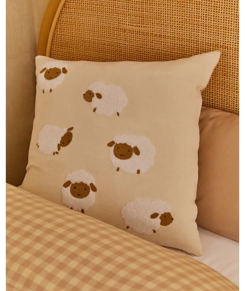 Bavlnená detská obliečka na vankúš 45x45 cm Milu – Kave Home