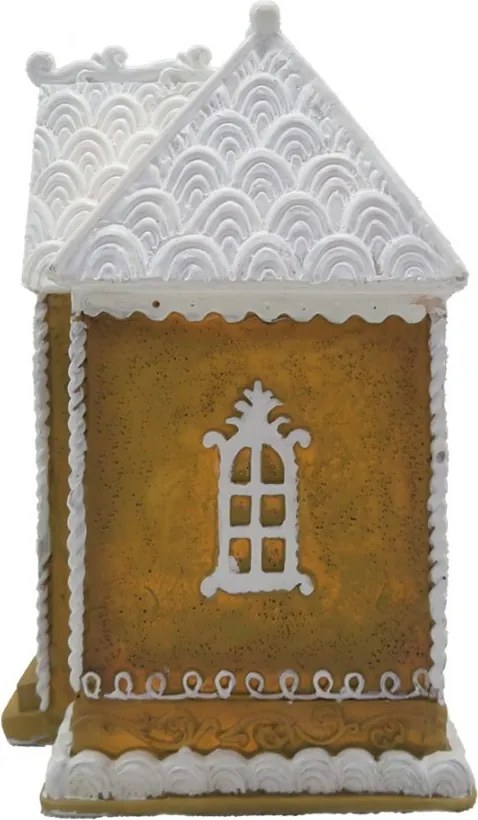 Svietiaca perníková chalúpka Gingerbread House - 12*9*15 cm