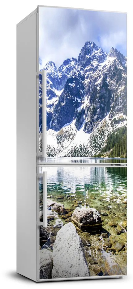 Nálepka na chladničku Morské oko Tatry FridgeStick-70x190-f-84961137