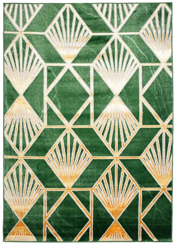 Kusový koberec Tramond zelený 80x150cm