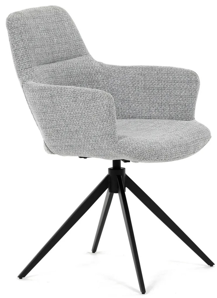 Jedálenská stolička DCH-D1320 GREY2 s vratnýmmechanizmom
