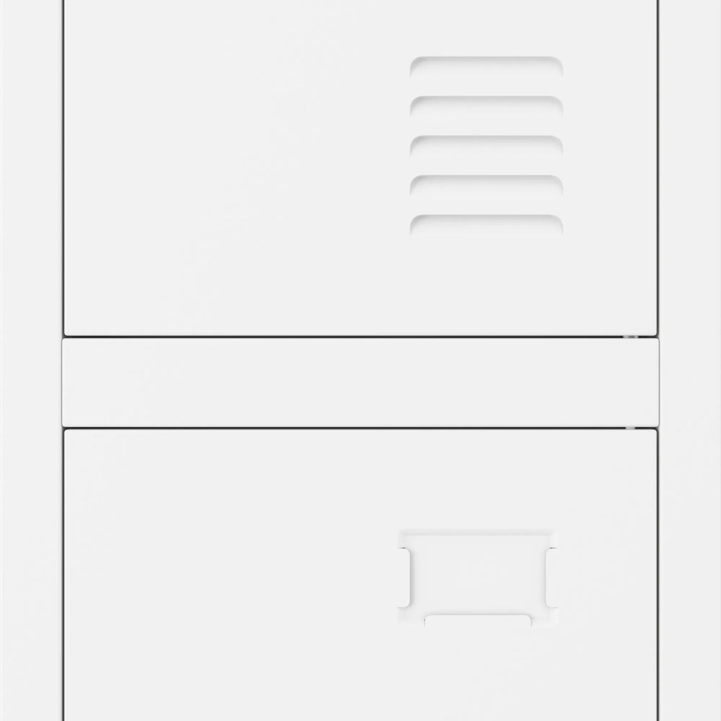 Šatníková skriňa pre zamestnancov biela BARTEK 1 Plus 292 x 1720 x 450 mm