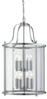 Interierové rustikálne svietidlo SearchLight Victorian Lanterns 3068-8CC