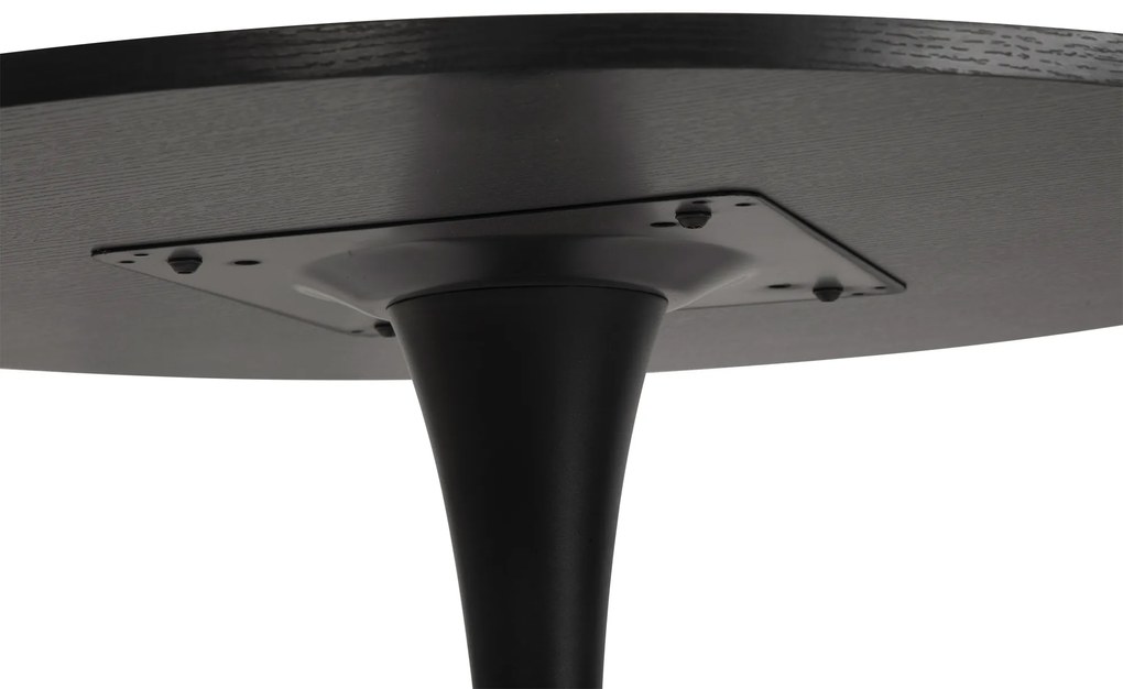 Noela Okrúhly jedálenský stôl v dekore čierneho dreva ORBIS 80