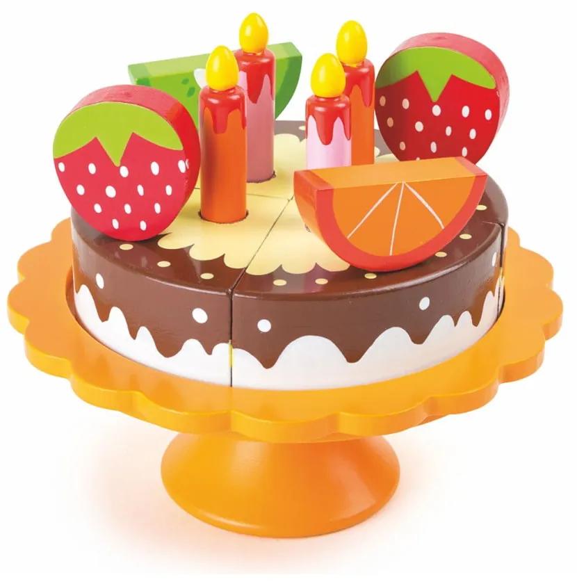 Drevená narodeninová torta na hranie Legler