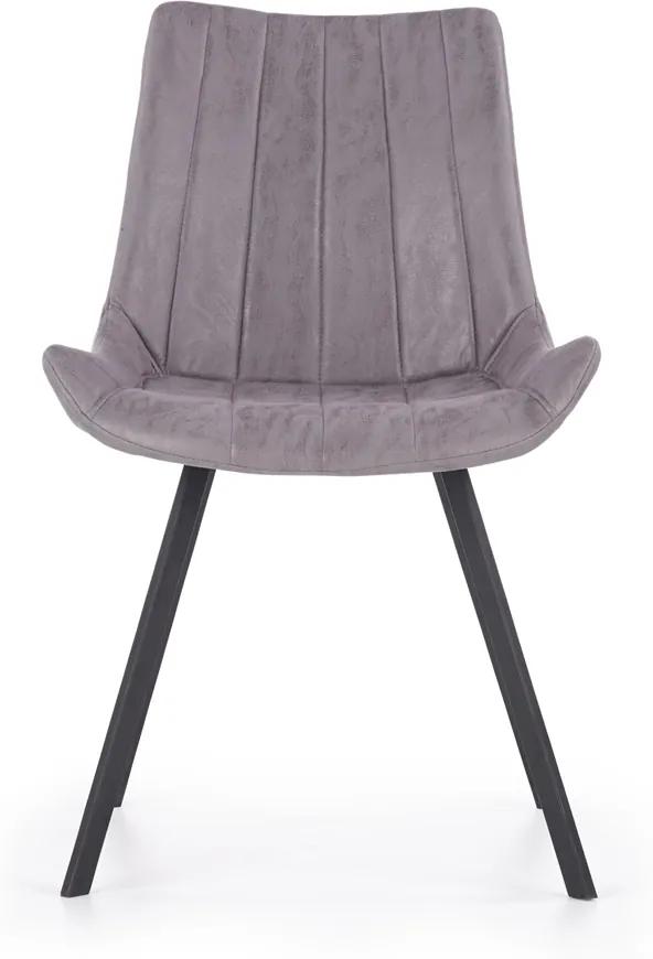 Jedálenská stolička K279 - sivá