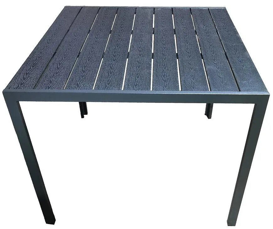 Stôl Douglas čierny 90x90 cm