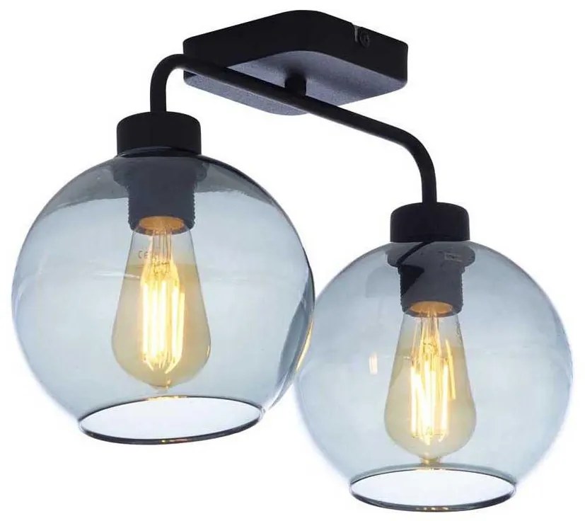 Prisadený luster BARI 2xE27/60W/230V