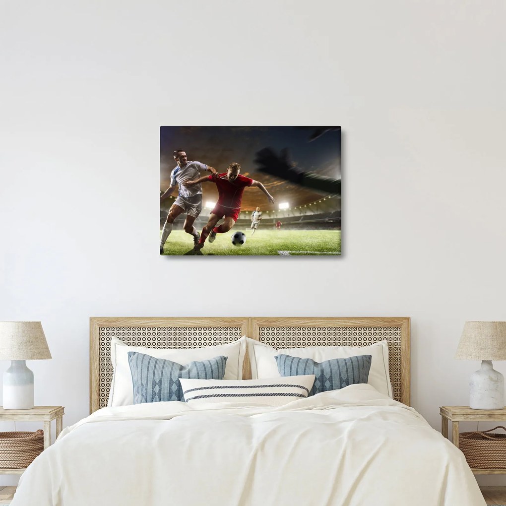 Obraz - Futbalisti v akcii (70x50 cm)