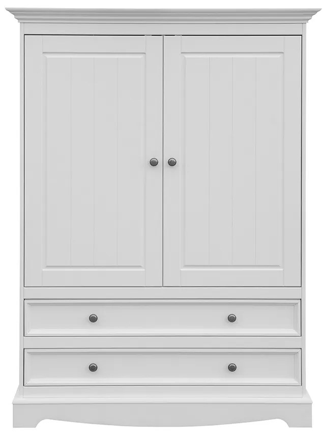 PROXIMA.store - Drevený bielizník - BELLUNO ELEGANTE FARBA: biela - dub