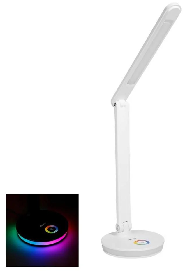 Platinet LED RGBW Stmievateľná stolná lampa s funkciou powerbanky LED/12W/5V 2800-6000K biela PDL400RGBW