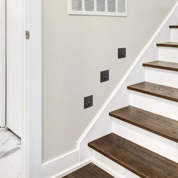 Rabalux 71169 - Vonkajšie schodiskové svietidlo BOVEN LED/3W/230V IP54 čierna