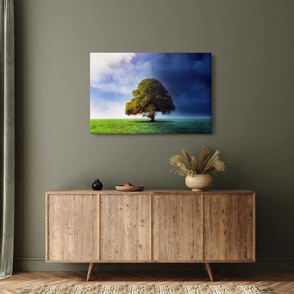 Obraz - Deň a noc (90x60 cm)