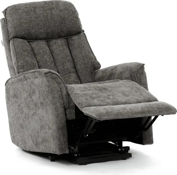 Polohovacie kreslo sivé, elektrické TV-H9727 GREY2