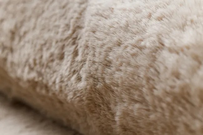 Protišmykový koberec POSH Shaggy camel, béžový plyš
