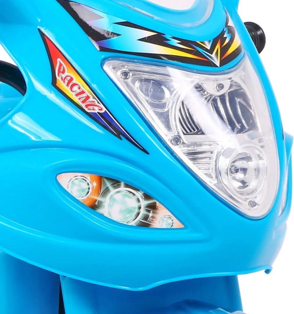 Ramiz Detská elektrická trojkolka BJX-088 Modrá + zvuky + svetlá