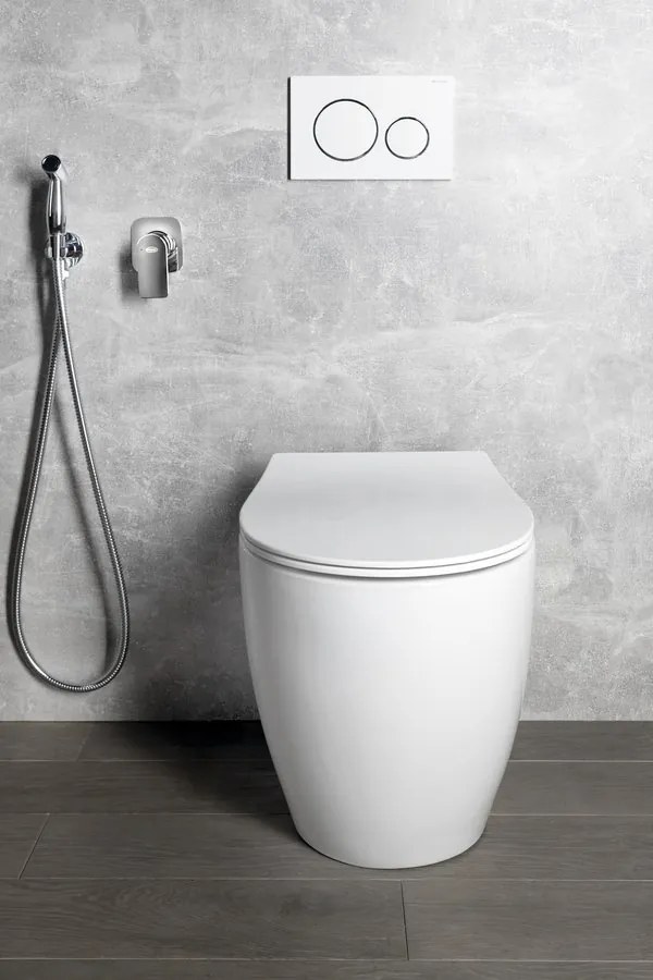 Isvea Isvea, SENTIMENTI WC misa stojaca, Rimless, 36x55cm spodný/zadný odpad, biela, 10SM10004SV
