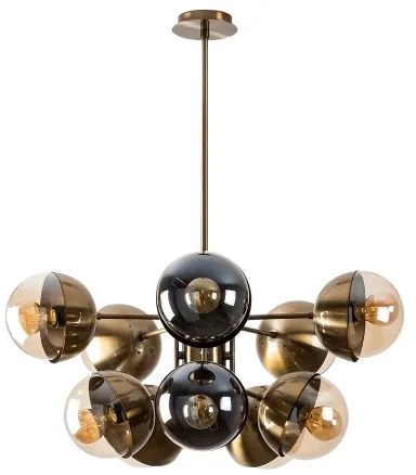 Luster na tyči KARSOR 10xE27/40W/230V