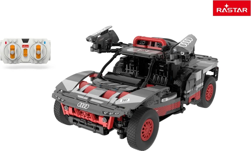 R/C 1:14 Audi RS Q e-tron stavebnica 1046 dielikov na diaľkové ovládanie RASTAR