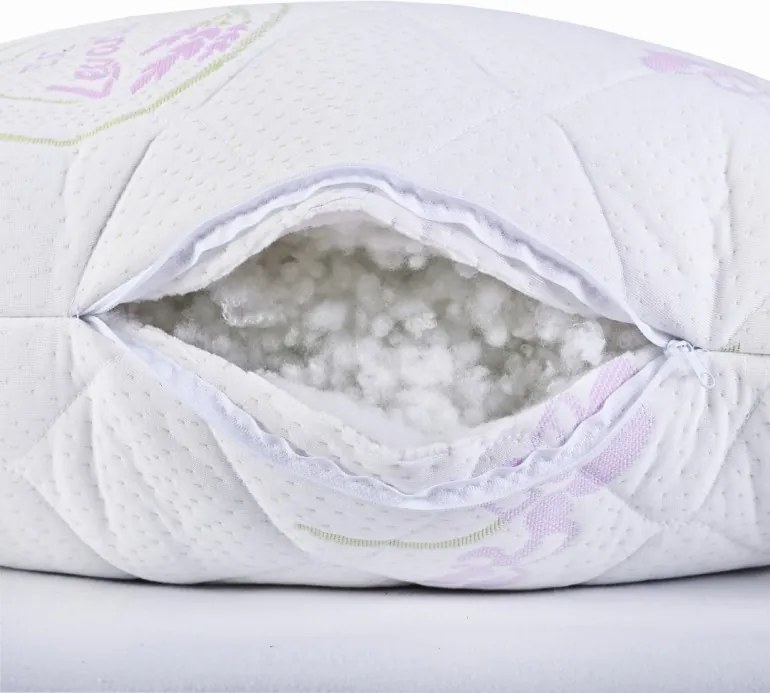 Vankúš 50x70 prešívaný antialergický Lavender EMI 1+1 ZADARMO