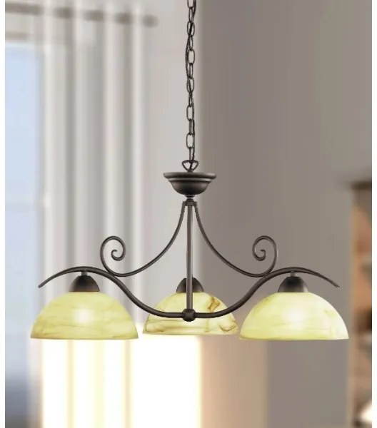 Wofi 5128.03.09.0000 - Luster na reťazi LACCHINO 3xE27/60W/230V