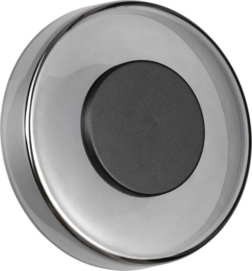 Matne čierne LED nástenné svietidlo so stmievačom ø 22 cm Celeste – Trio