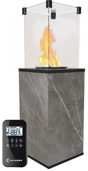 Panelový ohrievač Patio Grey