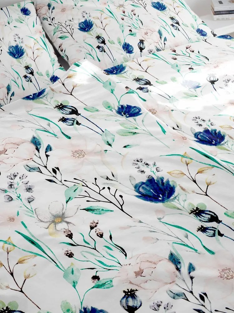 Polášek Bavlnené obliečky ROZKVITNUTÁ LÚKA - 140 x 200 cm / 70 x 90 cm