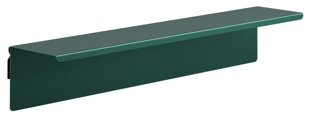Polica závesná kovová fľaškovo zelená, 700 mm: JOANNE Modern
