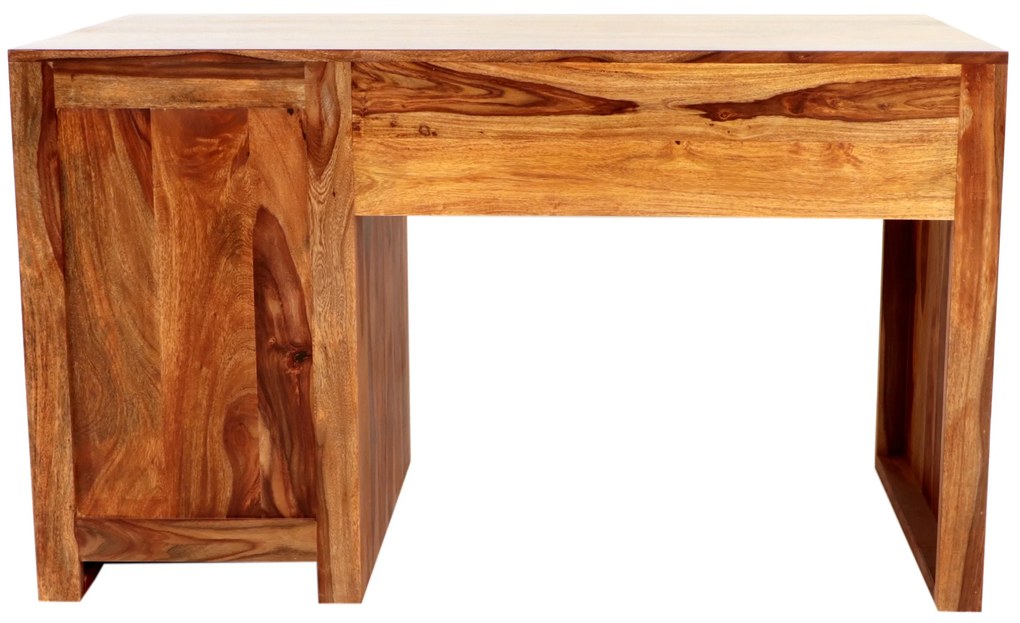 furniture-nabytek.cz - Počítačový stůl masiv z dřeva palisandr 130x76x70