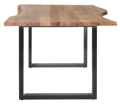 furniture-nabytek.cz - Jídelní stůl Bullwer akácie černá 230x100 cm