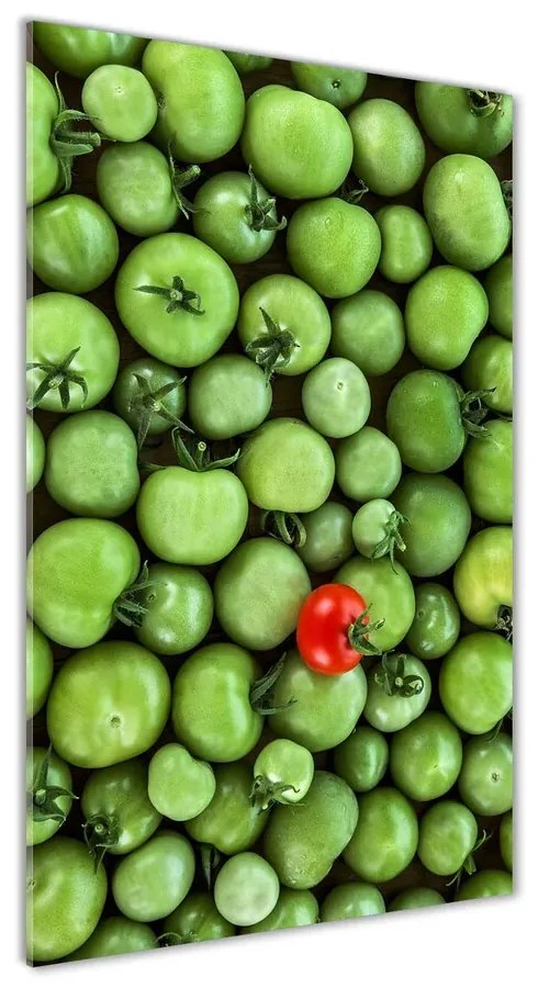 Foto obraz akrylové sklo Červená paradajka pl-oa-70x140-f-73698331