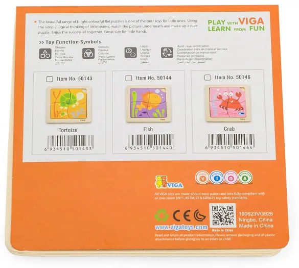 Puzzle na podložke Viga 50144 ryba