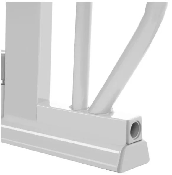 Lionelo - Bezpečnostná bránka TRUUS SLIM LED 1xAAA sivá