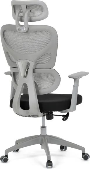 Kancelárska stolička sivá KA-K2081 GREY