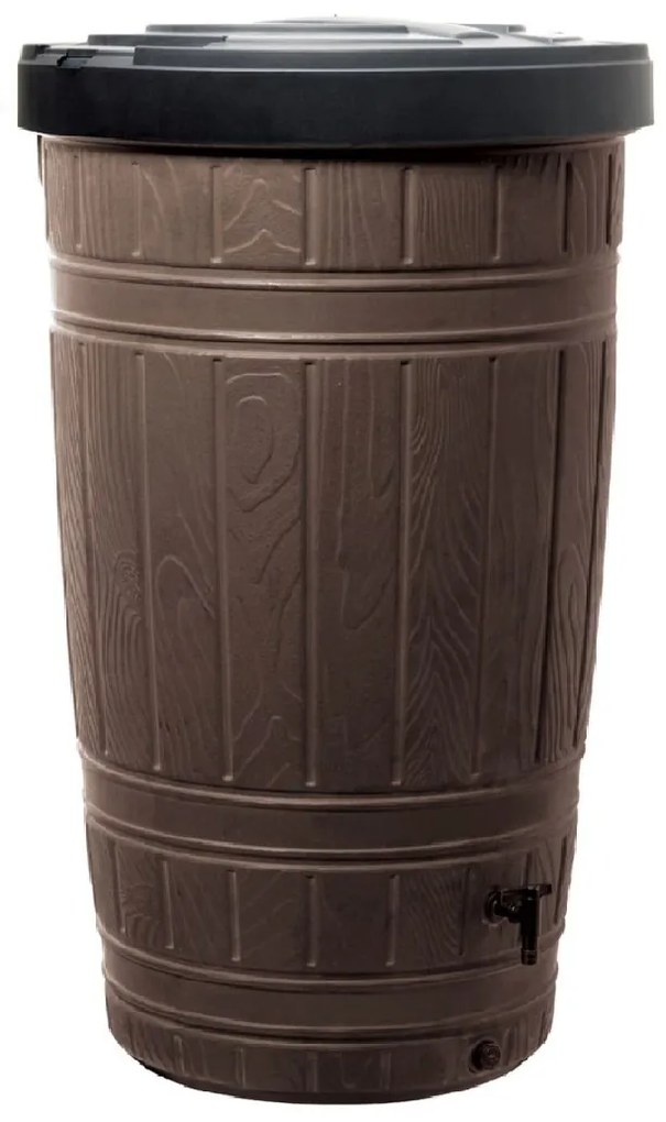Waterform Sud na dažďovú vodu WOODCAN tm.hnedý 265l