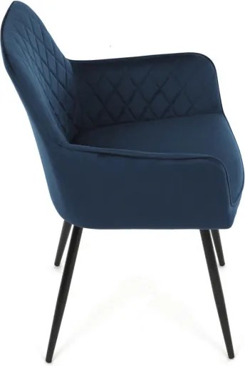 Jedálenská stolička modrá DCH-215 BLUE4