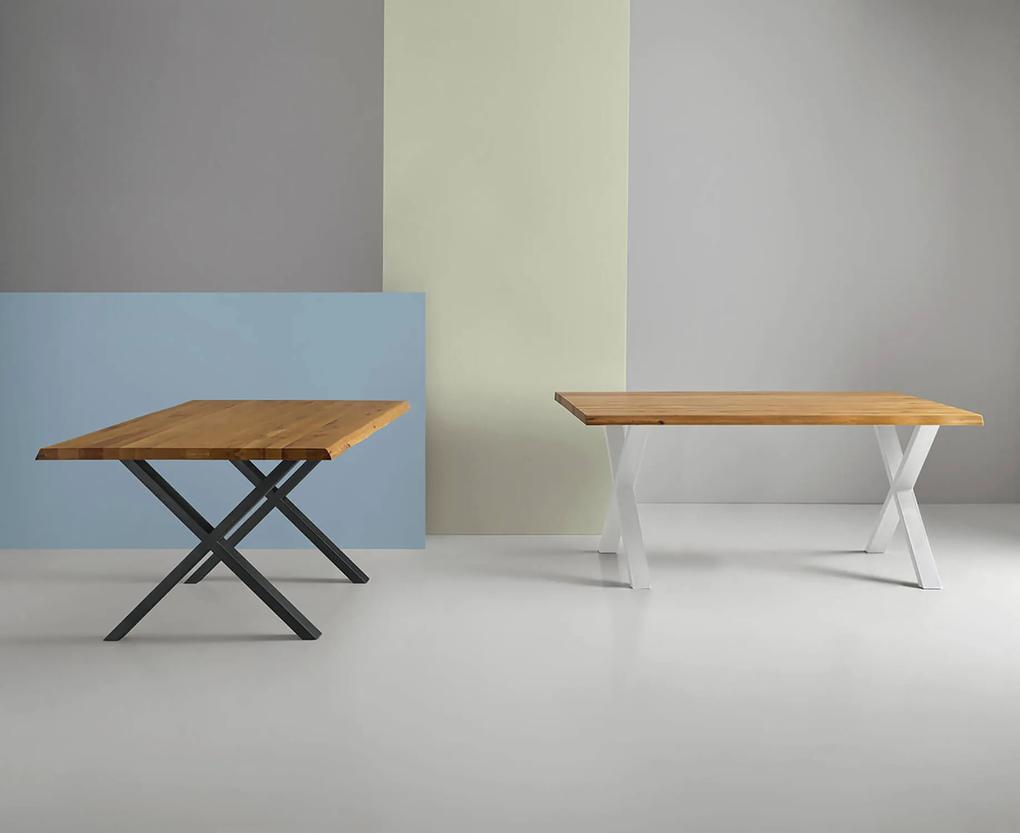 Stôl coner 220 x 100 cm biely MUZZA