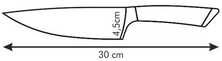 TESCOMA nôž kuchársky AZZA 16 cm , 16 cm