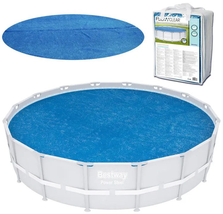 Solárna plachta na bazén 488 cm Bestway - 58253