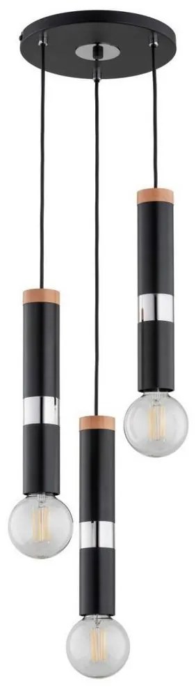 Luster na lanku GAMBIT 3xE27/60W/230V