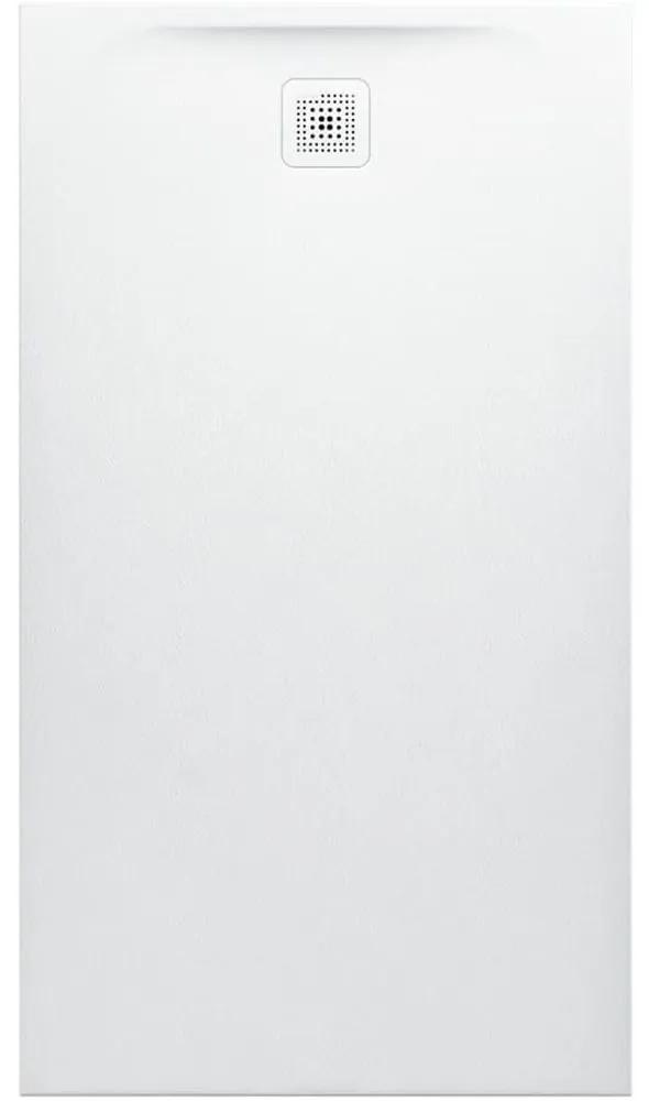 LAUFEN Pro obdĺžniková sprchová vanička z materiálu Marbond, odtok na kratšej strane, 1600 x 900 x 42 mm, biela matná, H2139590000001