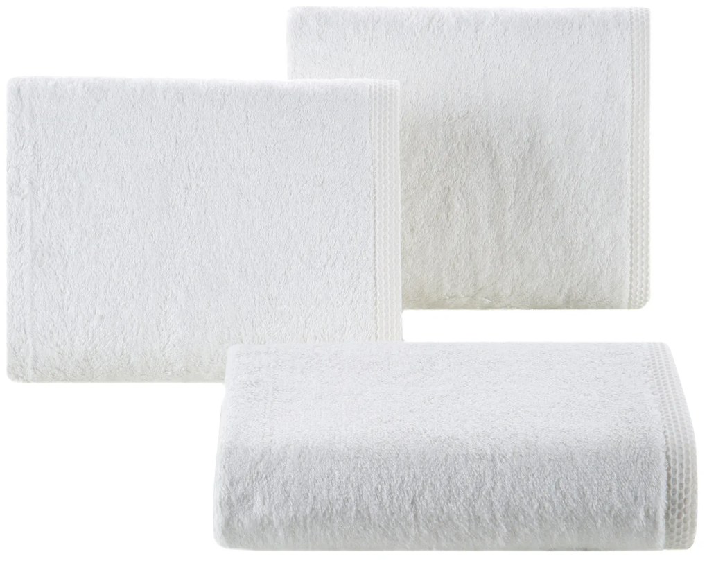 BAMBUSOVÝ UTERÁK HARMONY SADA 6KS 50X90 CM BIELA