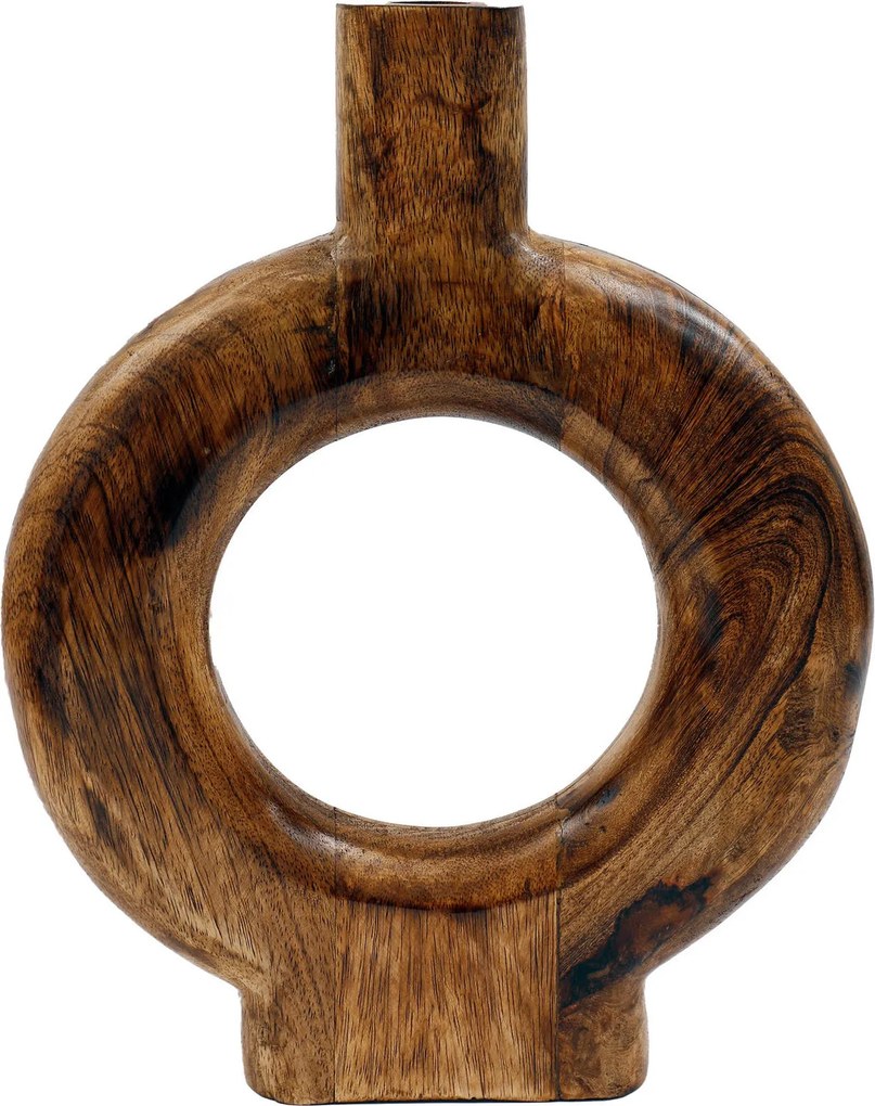 XXXLutz VÁZA, drevo, 34 cm - Vázy - 0051730486