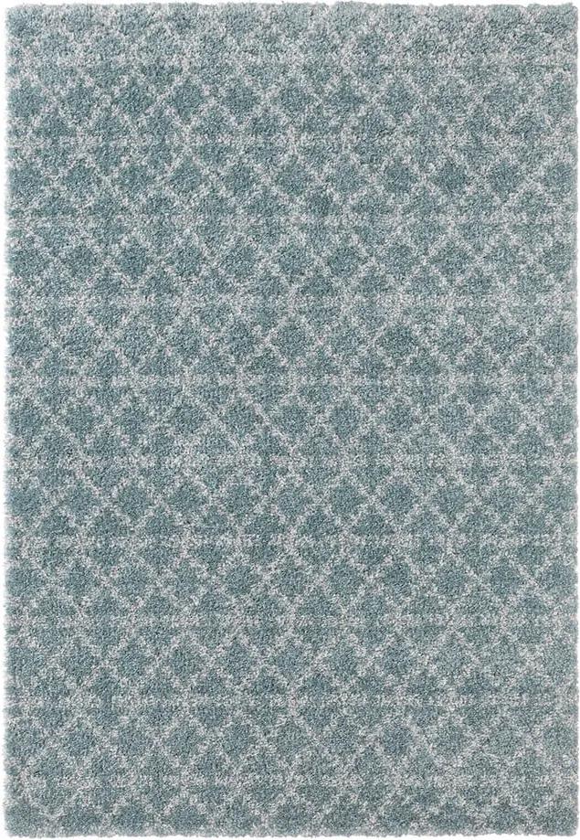 Modrý koberec Mint Rugs Dotty, 120 × 170 cm