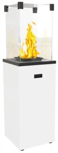 Ohrievač na záhradu Patio Slim White